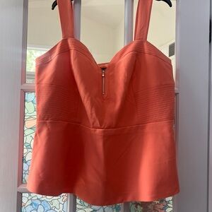 City Chic Mango Camisole with Zipper Detail